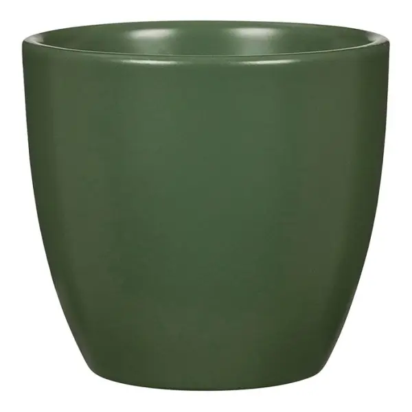 Cache-pot 920 Myrte, coloris vert - D.13cm
