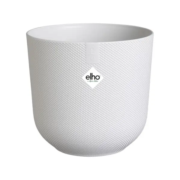 Cache-pot Jazz ⌀14cm blanc soie