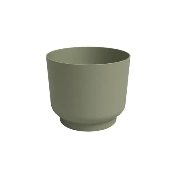 Cache-pot Miami, coloris vert cendré - D.16cm