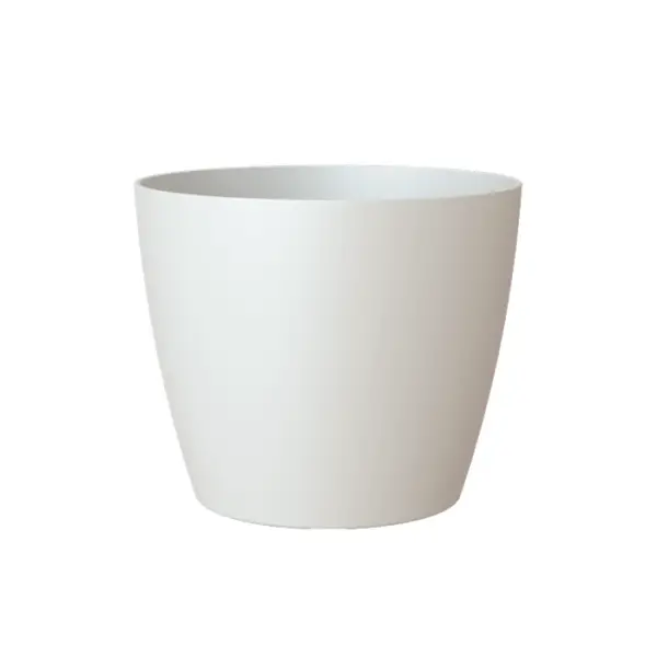 Cache-pot d'intérieur San Remo en plastique blanc Ø25cm