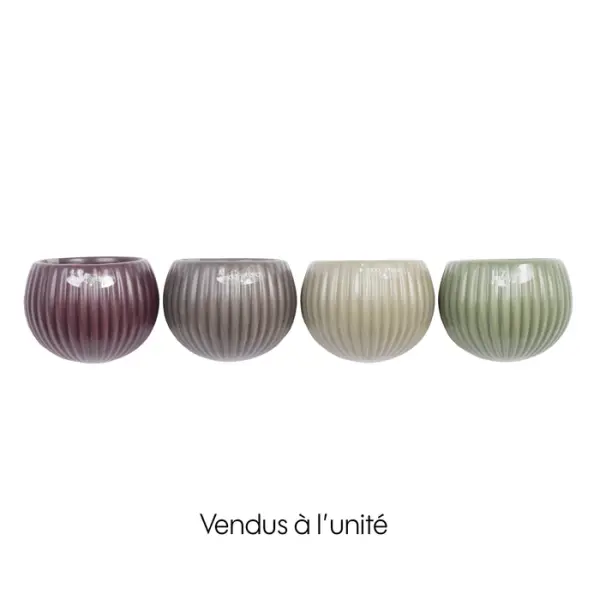 Cache-pot vertical magnétique, plusieurs coloris disponibles - D.8cm