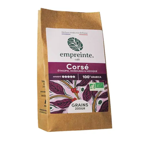 Café en grain bio 'Corsé' - 200g