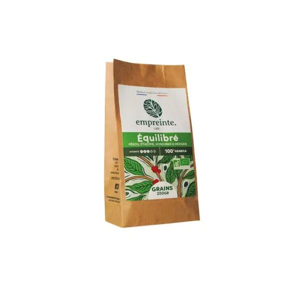 Café en grain bio 'Equilibré' - 200g