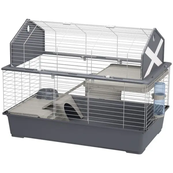 Cage "Barn 100" pour lapin - 96x57x73cm