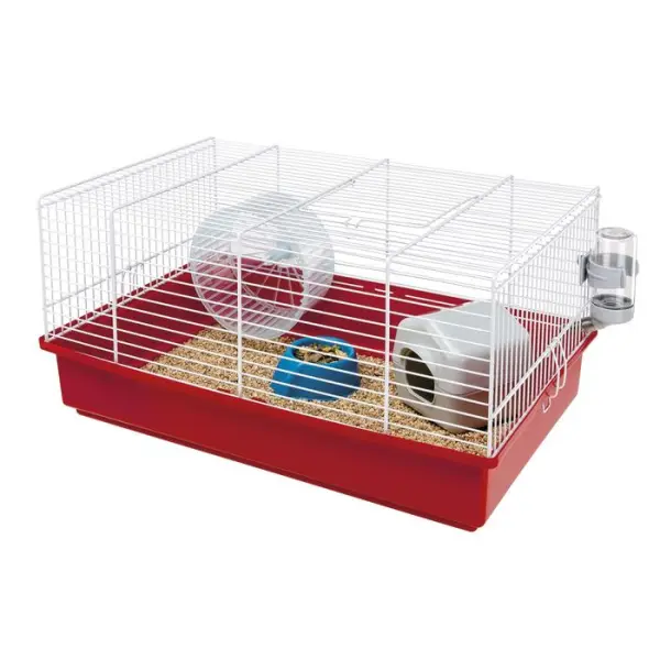 Cage "Criceti 9" en plastique pour hamster - 46x29.5x23cm