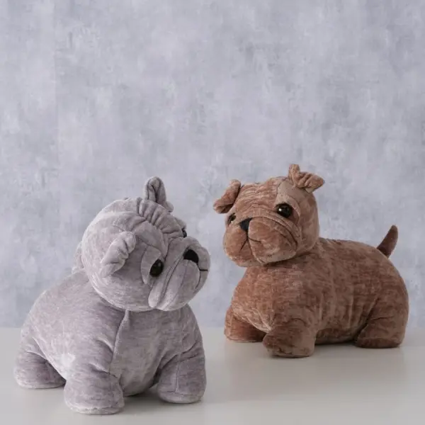 Cale-porte chien 'Zuber', coloris variable - L.13cm