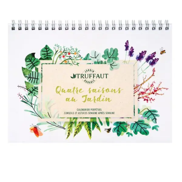 Calendrier perpétuel "Quatre saisons au jardin"