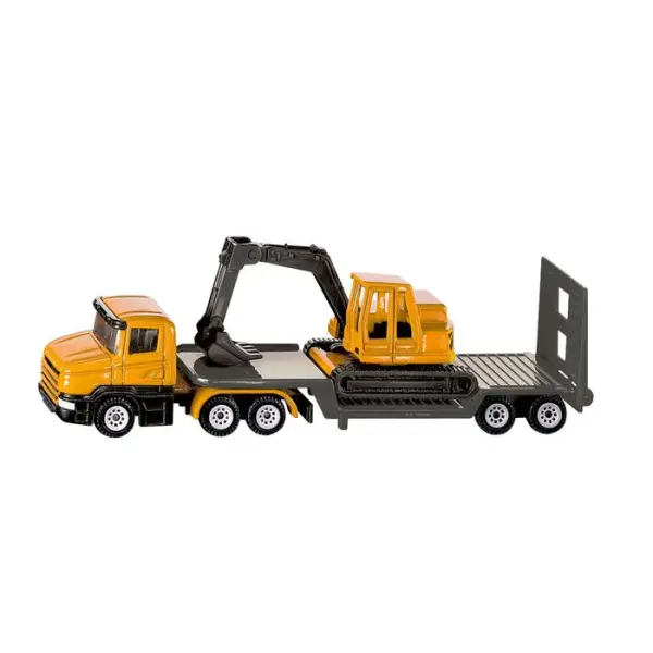 camion avec excavateur : échelle 1/64éme
