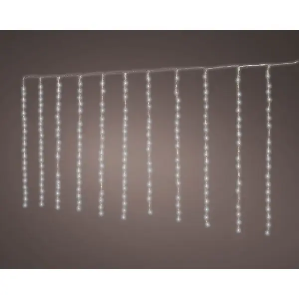 Rideau lumineux animé 400 led, blanc froid - 4m