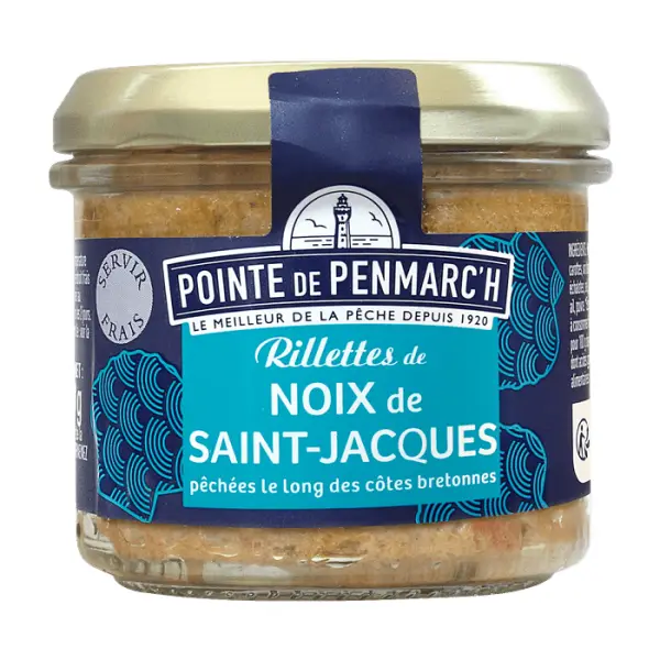 Rillettes de noix de Saint-Jacques - 100g