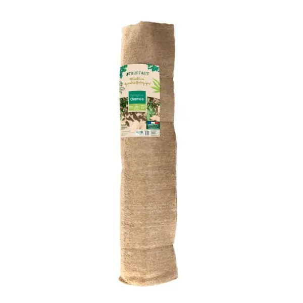 Rouleau pour paillage écologique en feutre de chanvre 1x5m