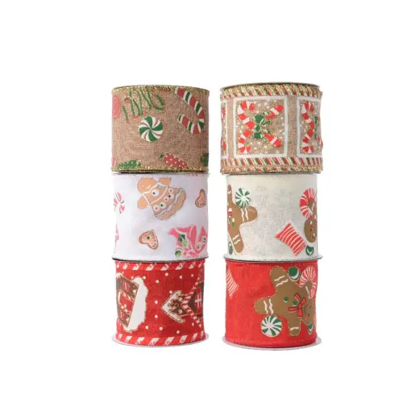Ruban Polyester Mixte 270X6.3 Cm