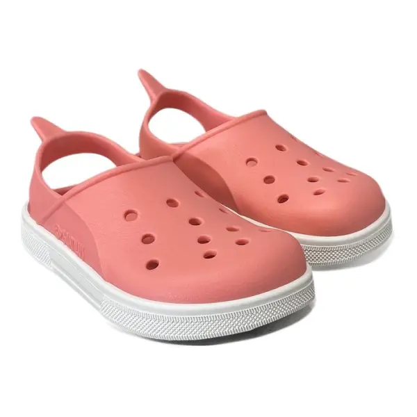 Sabots pour enfants 'Cloggy', coloris corail - taille 24/25