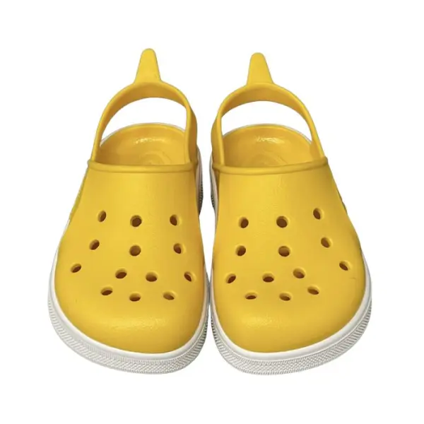 Sabots pour enfants 'Cloggy', coloris jaune - taille 22/23