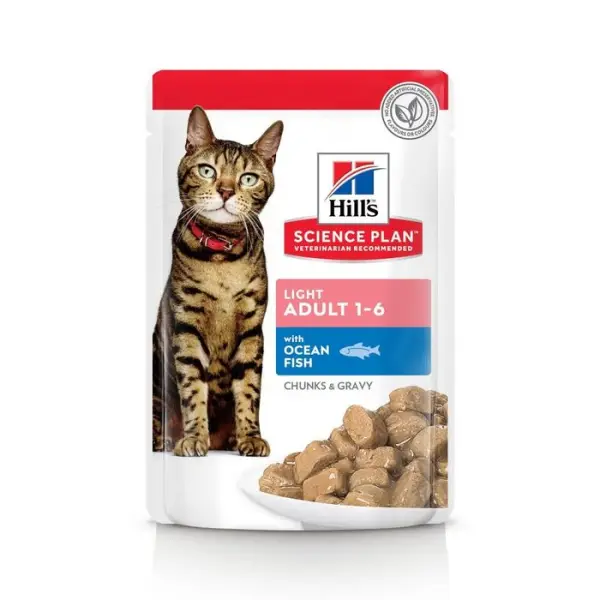 Sachet chat Adulte Light multipack 12 x 85g