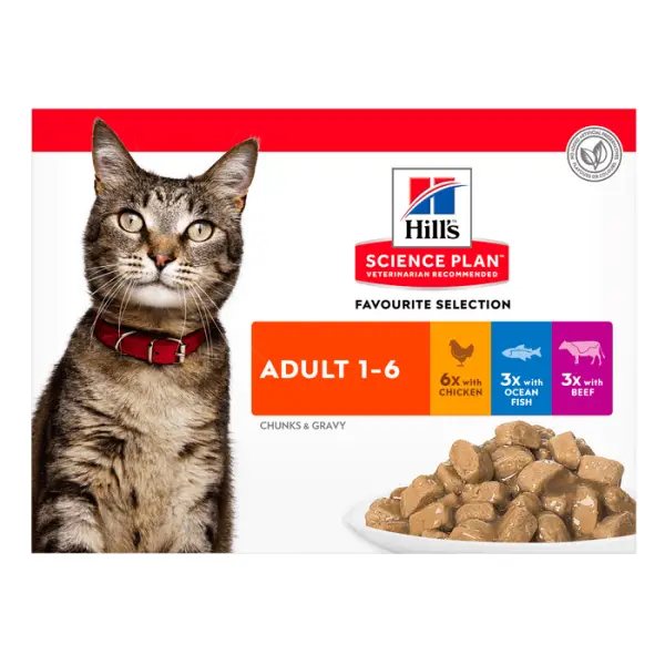 Sachet chat Adulte multipack 12 x 85g