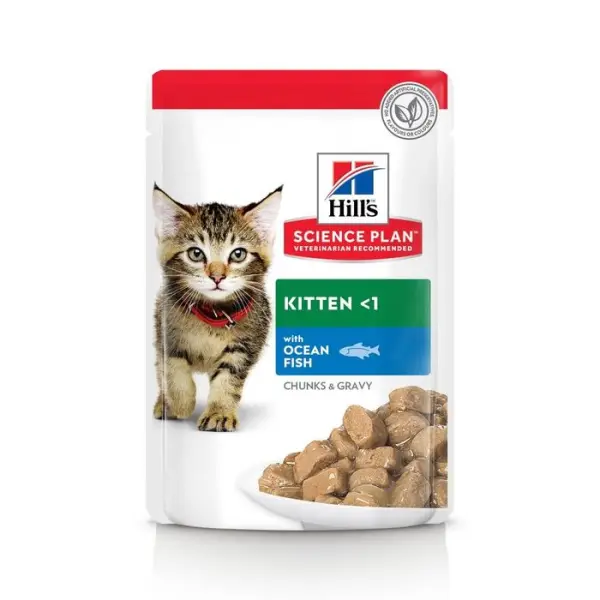 Sachet chaton multipack poulet et poisson 12 x 85g