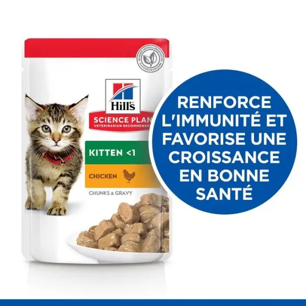 Sachet chaton multipack poulet et poisson 12 x 85g