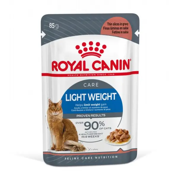Bouchées sauce chat limite prise du poids Light Weight 12x85g