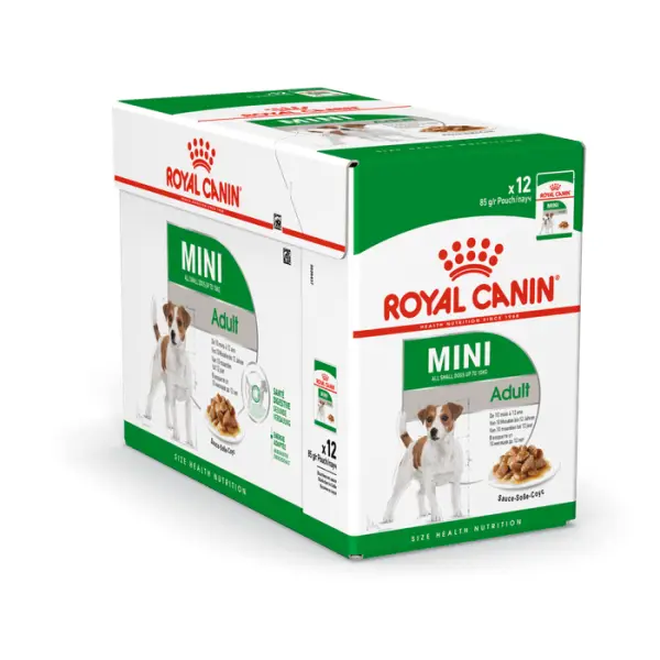 Sachet Mini mousse pour chien petite taille 10 mois-8 ans - 85 g x 12