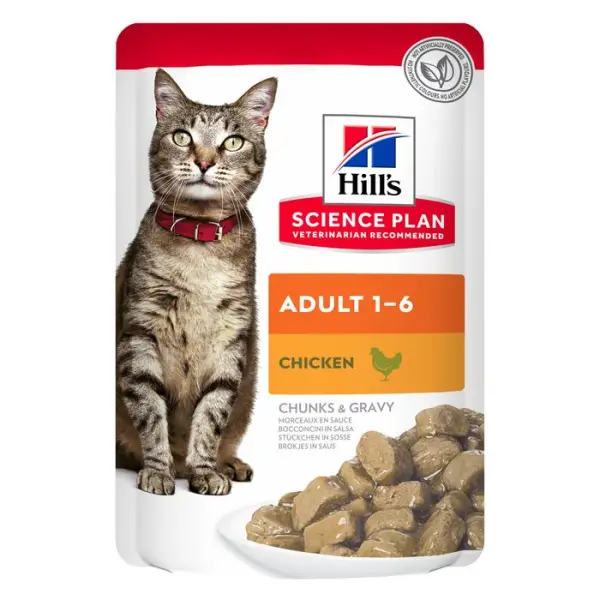 Sachet repas pour chat adulte, au poulet - 85g