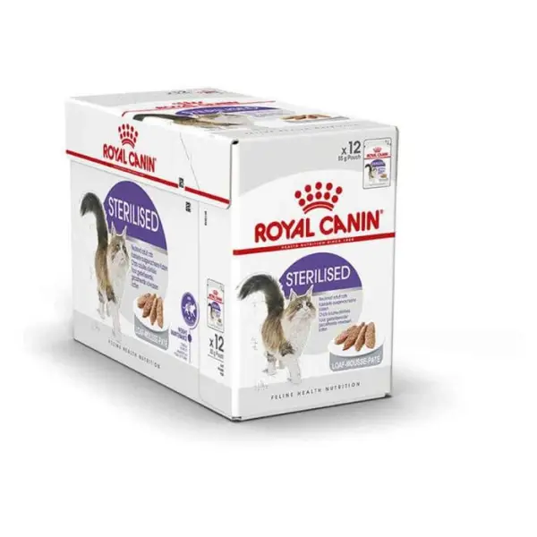 Mousse chat stérilisé de 1 à 7 ans Sterilised 12x85g