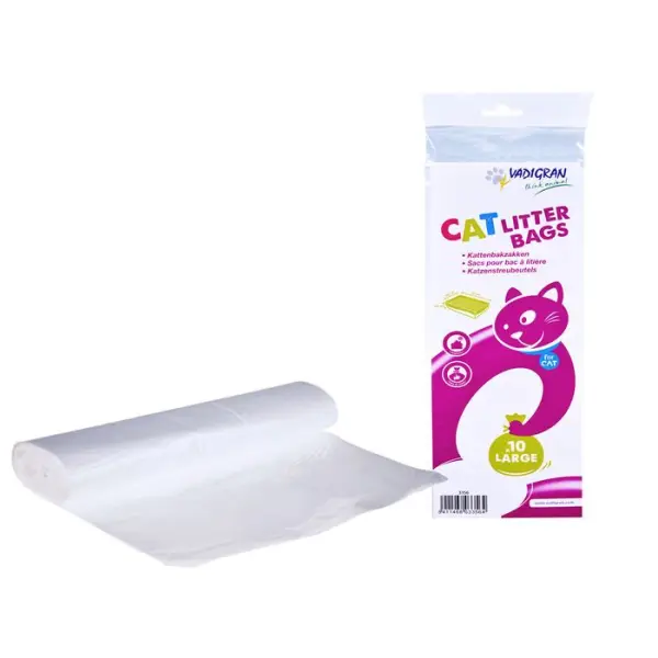 Sacs pour bac à litière pour chat L x10