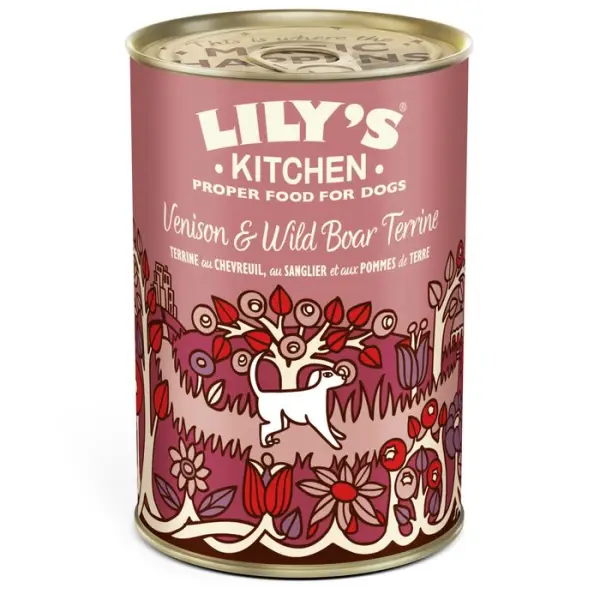 Terrine pour chien : Venison Wild Boar, chevreuil et sanglier - 400g