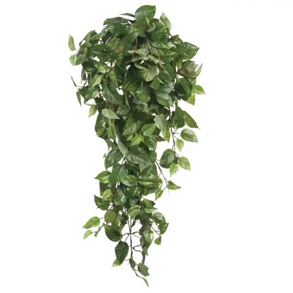 Mica decorations fausse plante - chute de scindapsus artificielle - h80 cm - vert