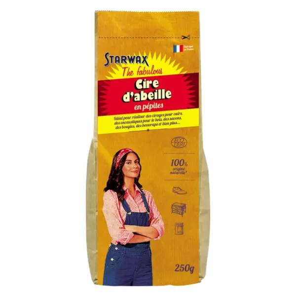 Cire d'abeilles 250g Ecocert
