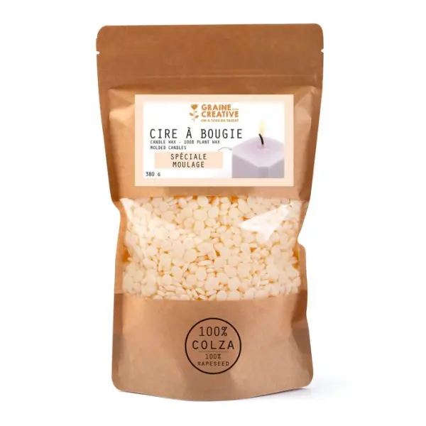 Cire végétale moulage colza 380 g