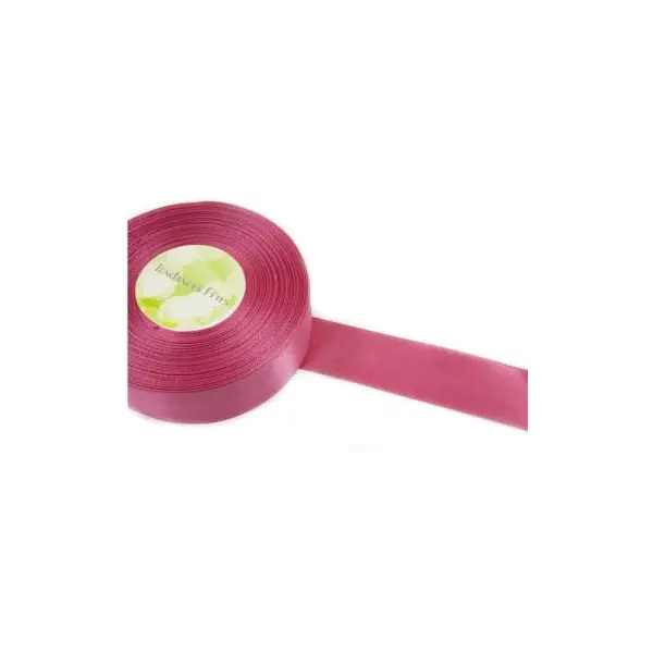 Ruban en Satin 25 mm - Fuchsia