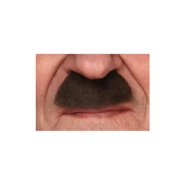 Moustache "Chaplin" - Brun