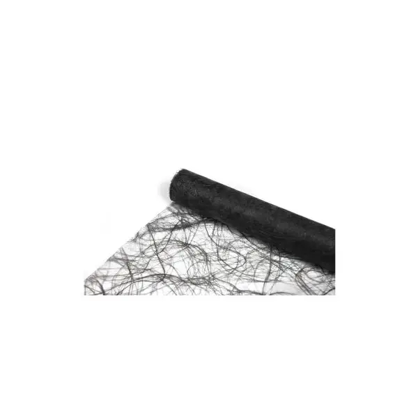Chemin de Table Intissé 30 cm x 5 M – Noir