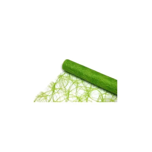 Chemin de Table Intissé 30 cm x 5 M - Vert Pomme
