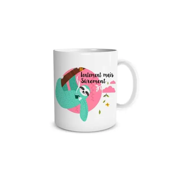 Mug Paresseux - Lentement mais Sûrement