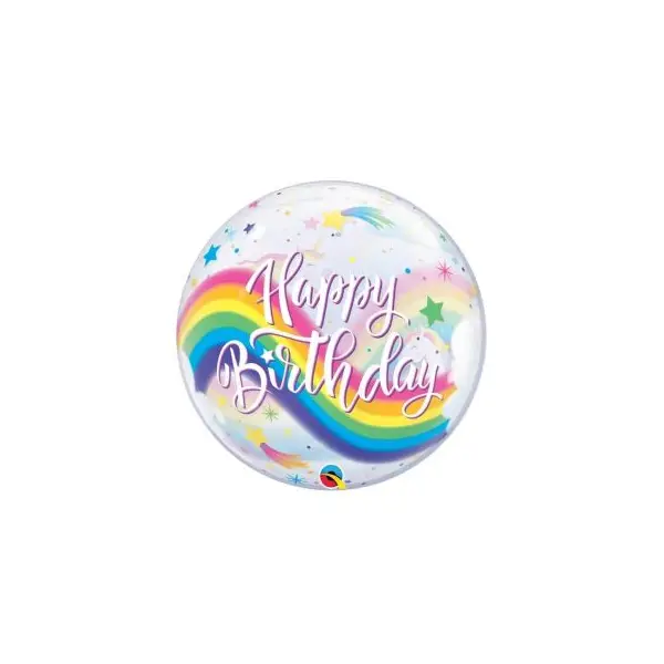 Ballon Happy Birthday - Licorne