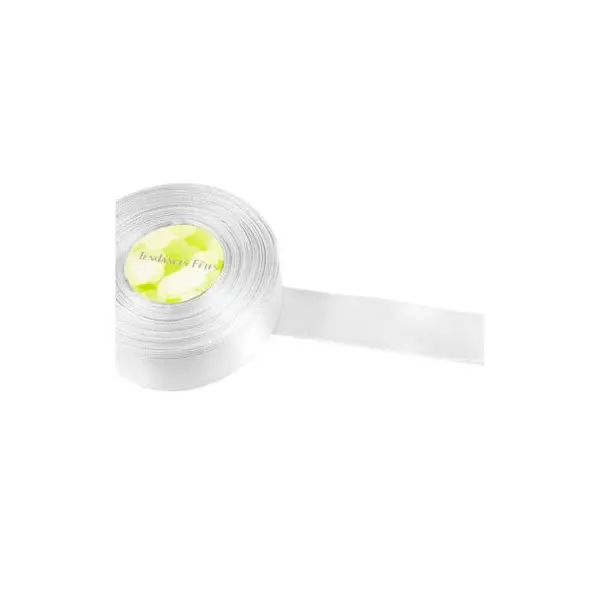 Ruban en Satin 25 mm - Blanc
