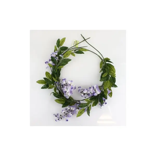 Guirlande de fleurs - Glycine Parme