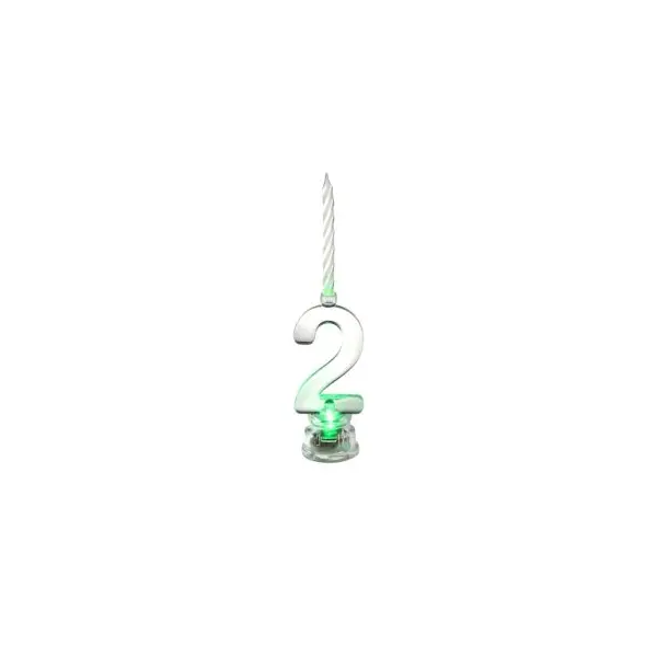 Bougie Led Chiffre 2