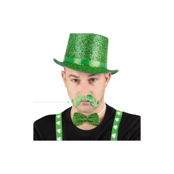 Moustache Verte Saint Patrick