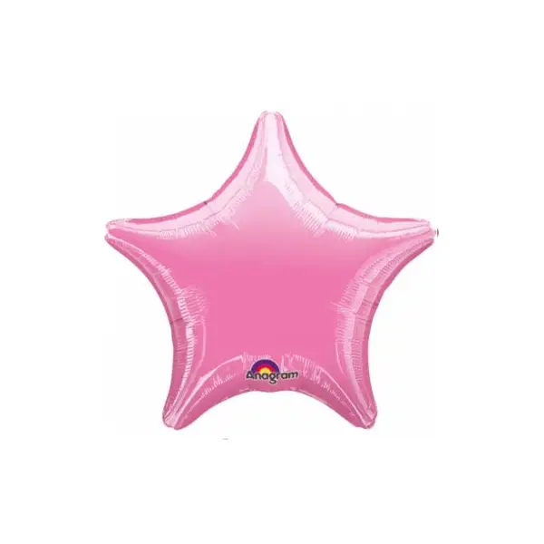 Ballon Hélium Etoile Rose Ancien