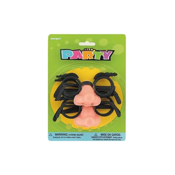 4 Paires de Lunettes Nez