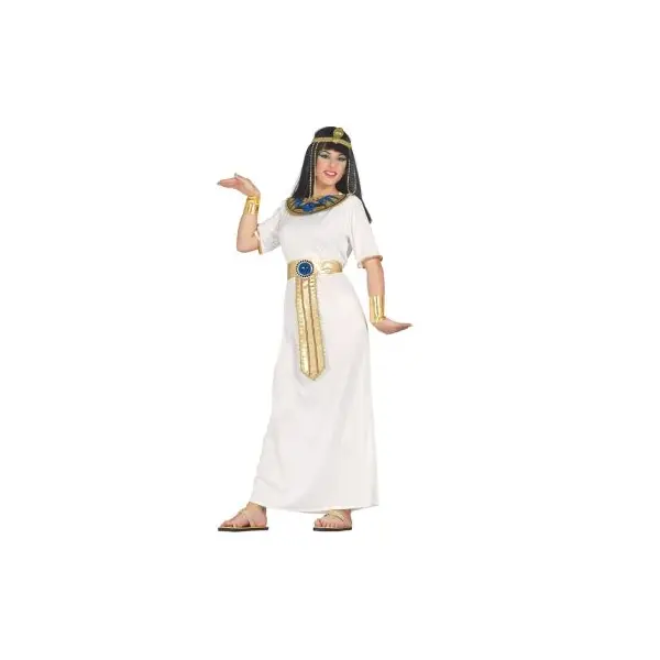 Costume Nefertiti Robe Blanche Femme - Taille au Choix