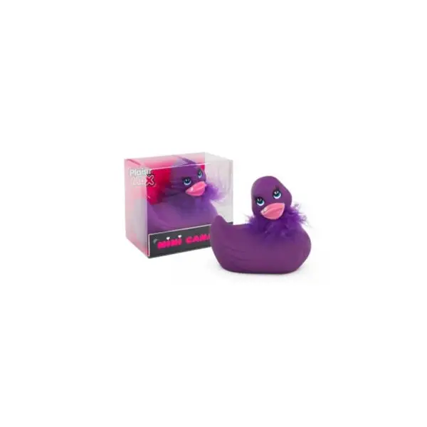 Mini Canard Violet avec Echarpe