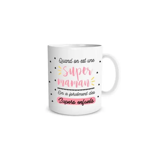 Mug Super Maman- Fête des Mères