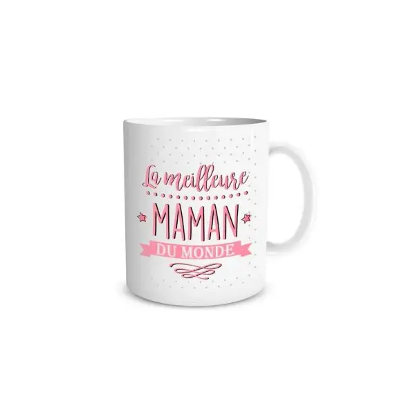 Mug " La Meilleure Maman au Monde" - Fête des Mères