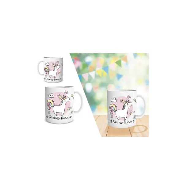 Mug Princesse Licorne