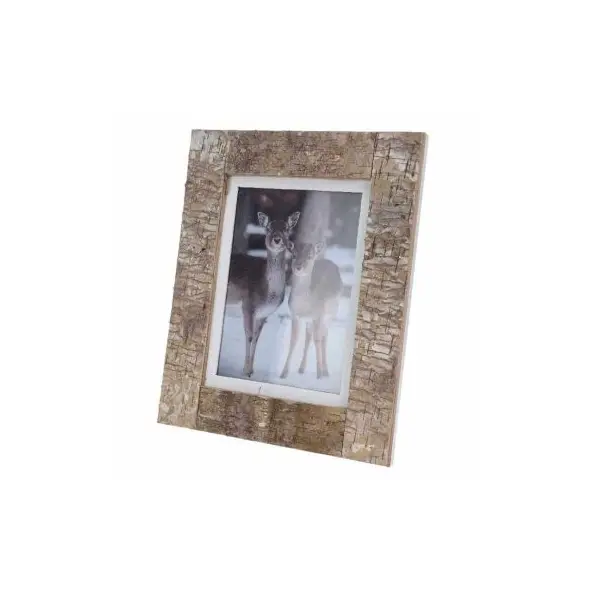Cadre Photo en Bois et Ecorse