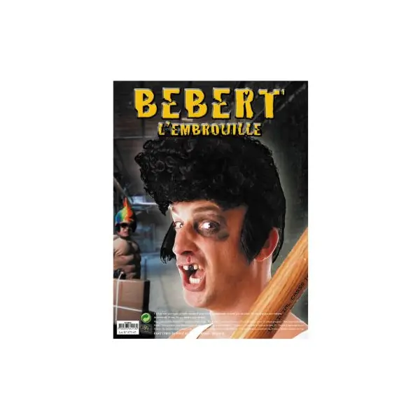 Perruque Bebert l'Embrouille Noire